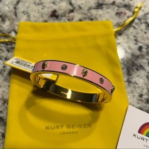 SALE Kurt Geiger Bangle - Light Pink NWT